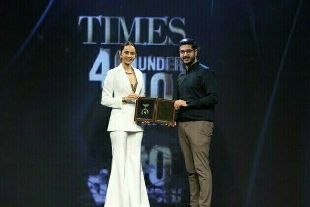 Masai School's founder & CEO, Prateek Shukla felicitated at Times 40 Under 40