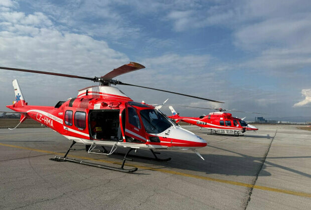 Second Air Ambulance Helicopter Arrives in Bulgaria