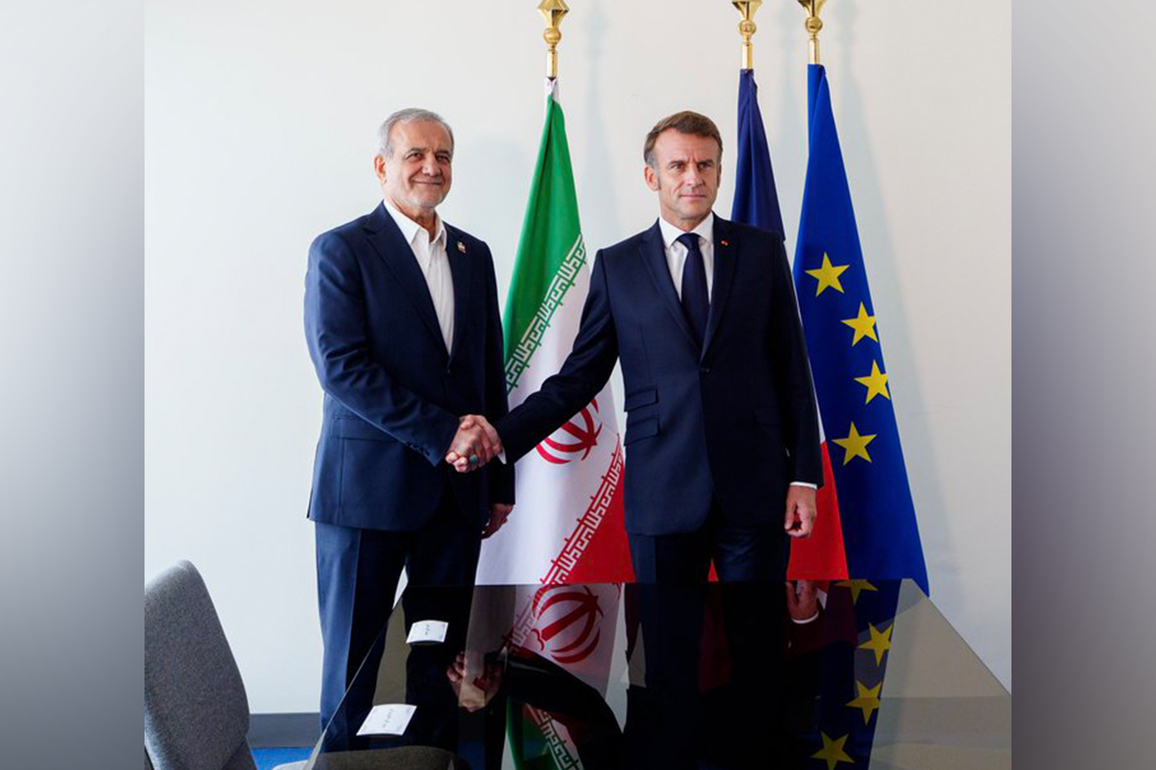 Macron urges Iran to release hostages, comply with nuclear obligations at UNGA