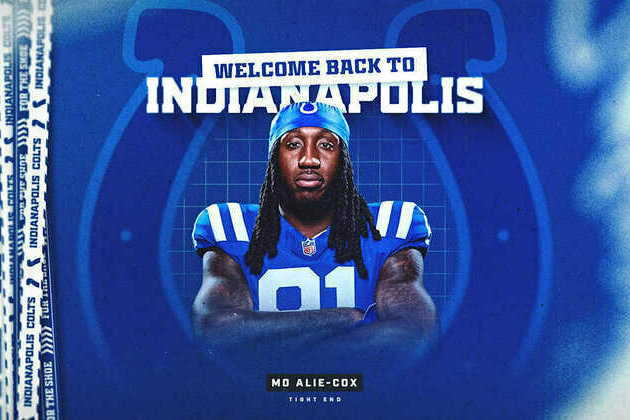 Colts re-sign TE Mo Alie-Cox