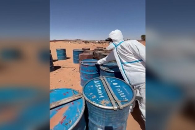 Missing uranium found Libyan general