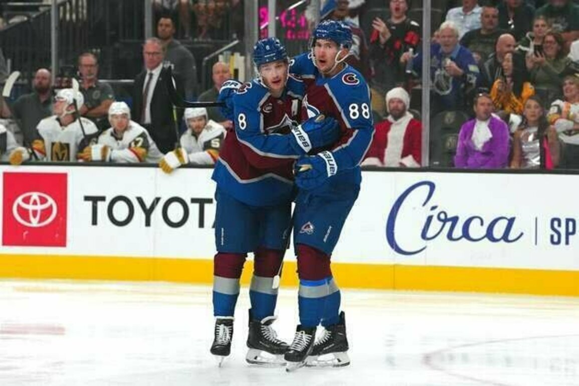 Martin Necas, Cale Maker power Avs to victory over Golden Knights