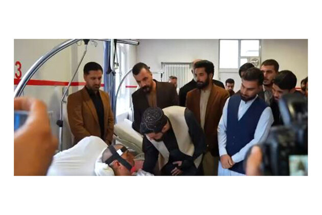 Afghan cricketers visit blast victims, condemn civilian casualties after Kabul airstrikes