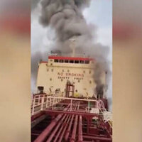 Oil tanker attacked off coast of US ally (VIDEO)