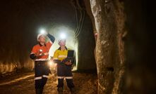 Workers underground at Northparkes. Credit: Evolution Mining