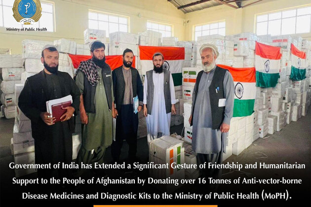 India donates over 16 tonnes of medicines to Afghanistan