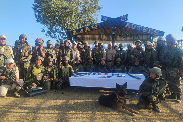 Manipur Security Forces seize arms, destroy poppy plantations in state wide operations