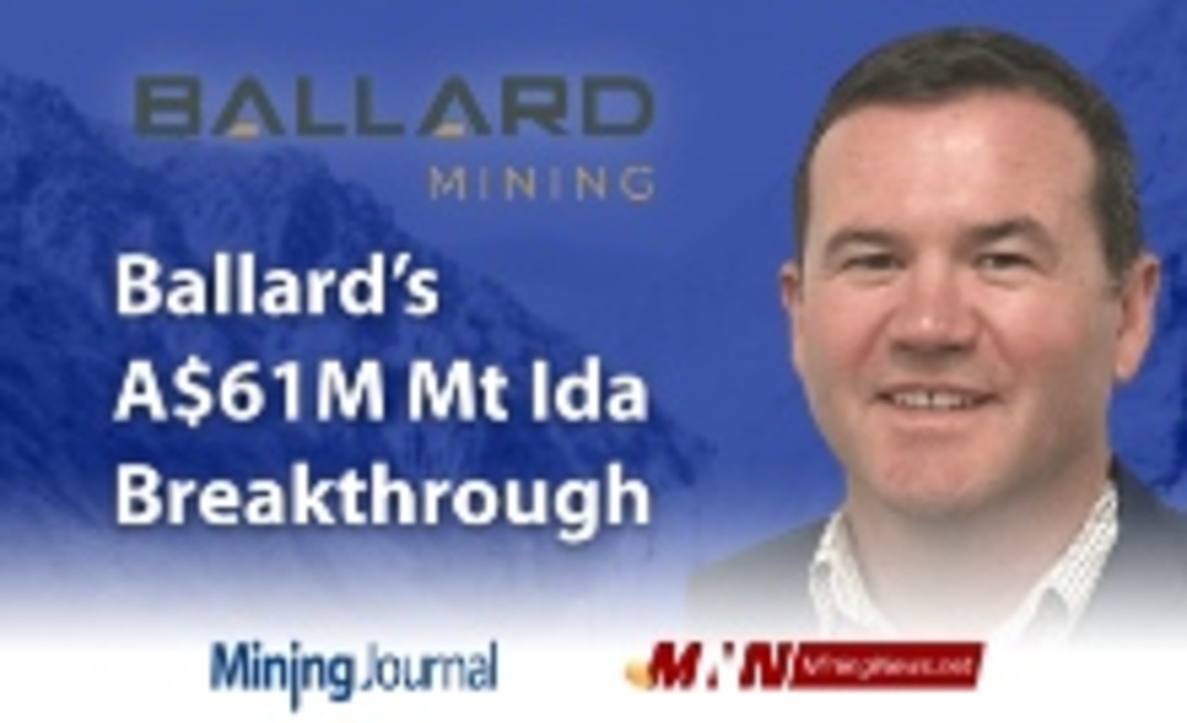 Ballard's A$61M Mt Ida Breakthrough