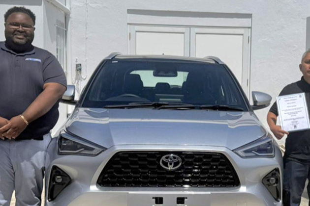 Patrick Abuluyan Earns Toyota Certification