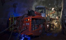 A Pybar jumbo operating at the Peak polymetallic mine in New South Wales.