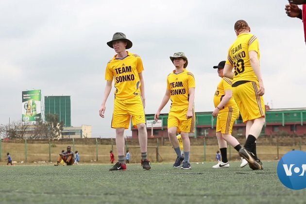 Kenya&#039;s First Football Team of People Living with Albinism