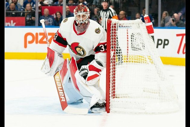 Report: Senators G Cam Talbot out 5-7 weeks with UBI