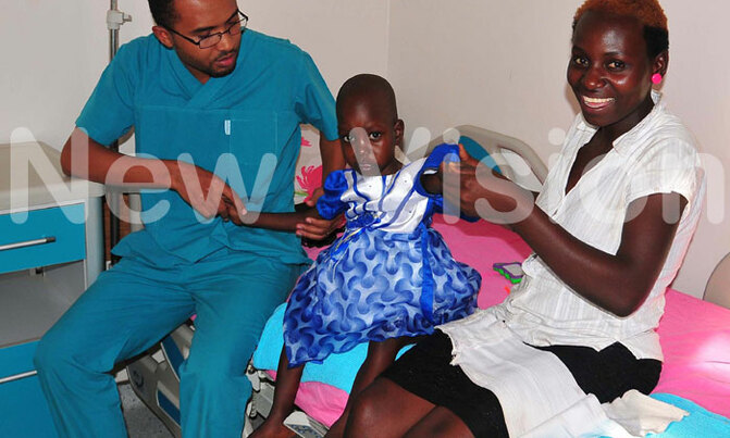 Girl born with intestines out awaits operation Girl born with intestines out awaits operation