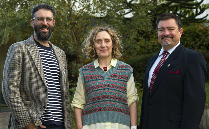 Dr Alejandro Gonzalez-Ollauri, Dr Heather Lynch and Professor Slobodan Mickovski from Glasgow Caledonian University - Credit: Glasgow Caledonian University