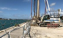  A new sea wall is being create in Shoreham-by-Sea by Central Piling