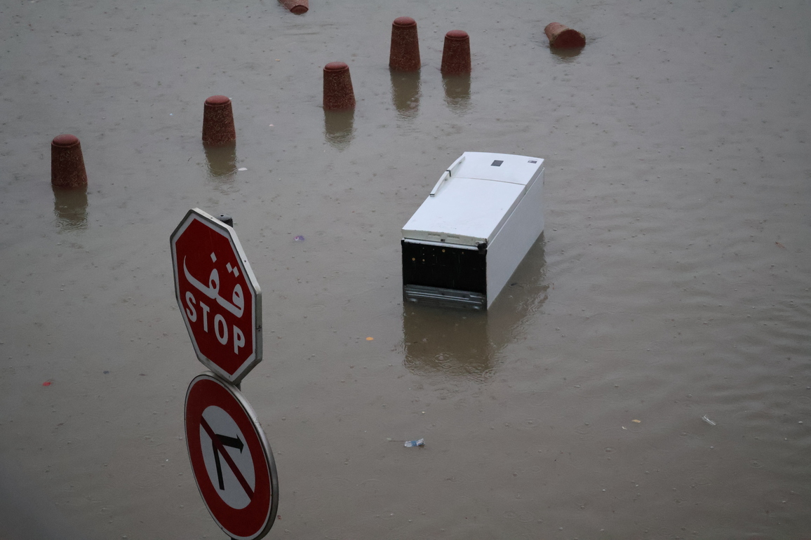 TUNISIA-TUNIS-RAINFALL-FLOODING