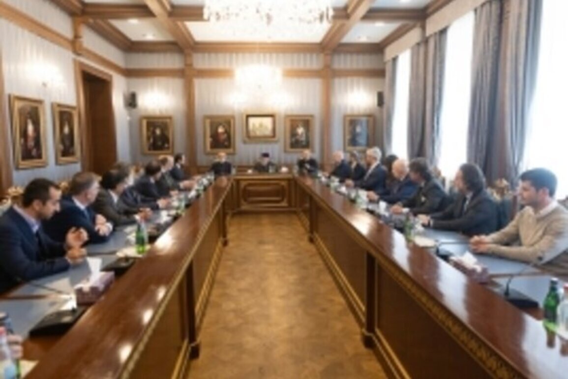 Catholicos meets Spanish business delegation