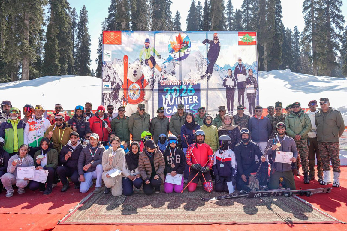 How Army paints Gulmarg in olive during Khelo India Winter Games