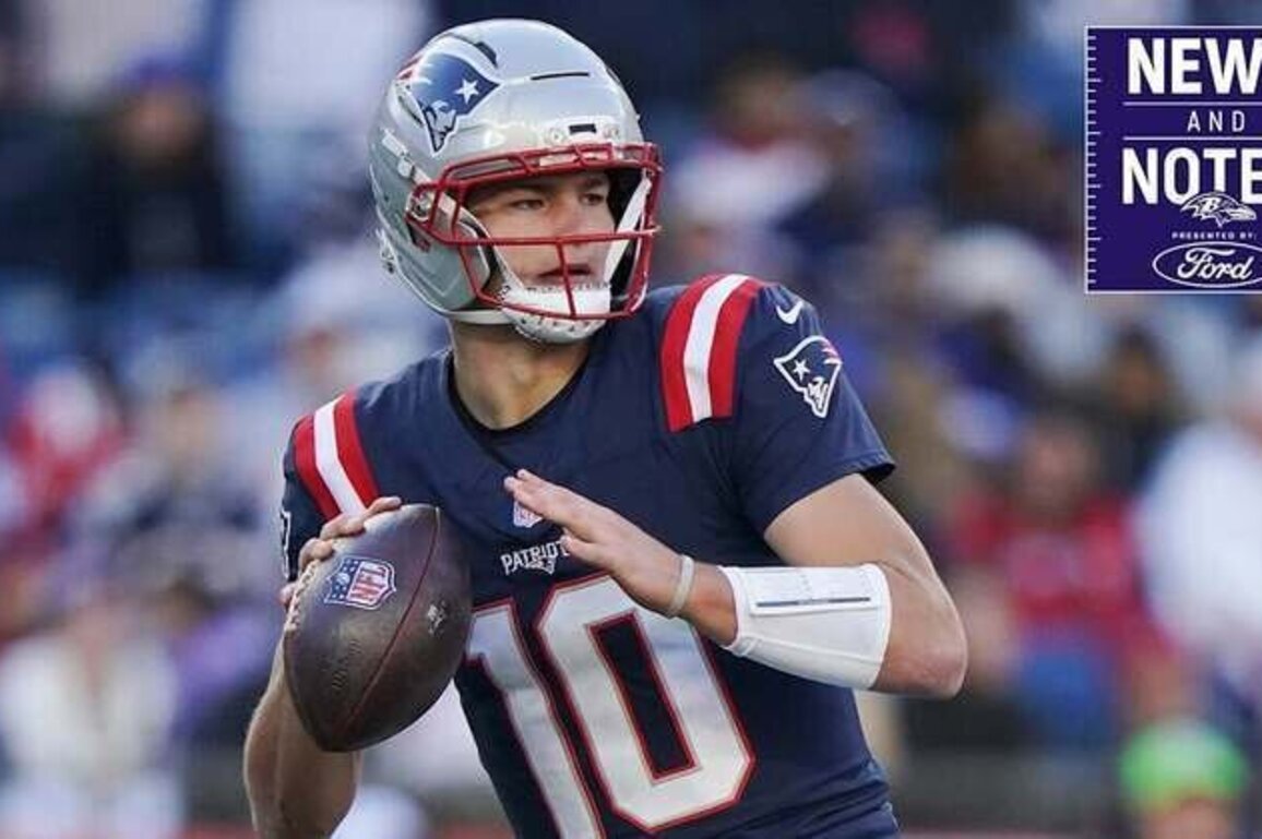News & Notes: Ravens View Drake Maye As an 'Elite' Quarterback