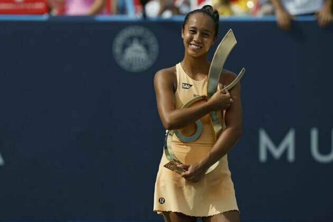 WTA roundup: Leylah Fernandez wins biggest title of career in D.C.