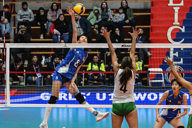 (SP)CHILE-SAN FELIPE-VOLLEYBALL-FIVB GIRLS' U17 WORLD CHAMPIONSHIP-POOL B-PRELIMINARY PHASE-CHINA VS MEXICO