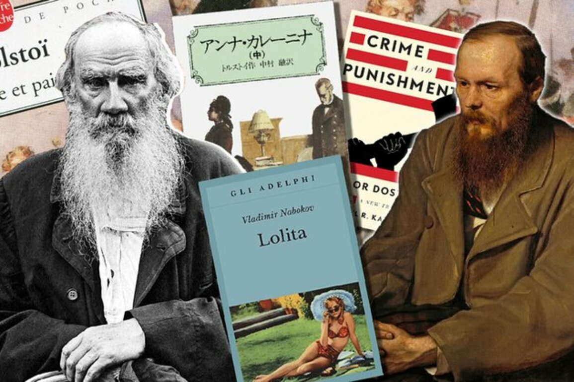 10 most popular RUSSIAN BOOKS abroad
