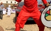Musician performs at launch of BYD plant in Bahia, Brazil, July 4, 2023.