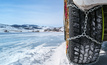 Mines in the Arctic currently use ice roads as ongoing operations transport routes