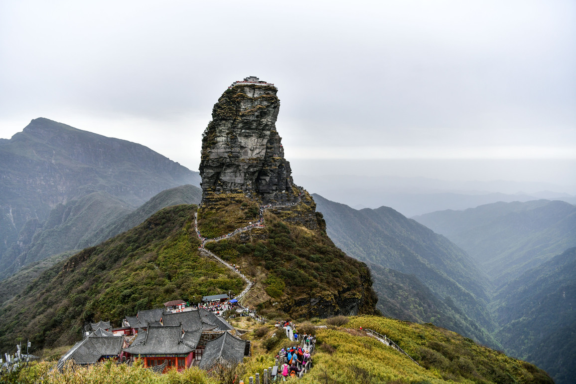 (GloriousGuizhou)CHINA-GUIZHOU-TONGREN-MOUNT FANJING-SCENERY (CN)