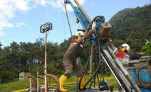 A previous round of drilling at Lumina's Cangrejos project in Ecuador