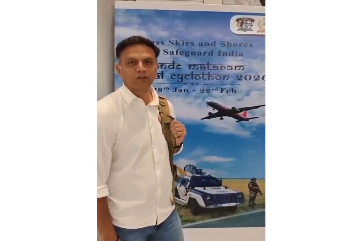 Rahul Dravid praises Vande Mataram CISF Coastal Cyclothon-2026