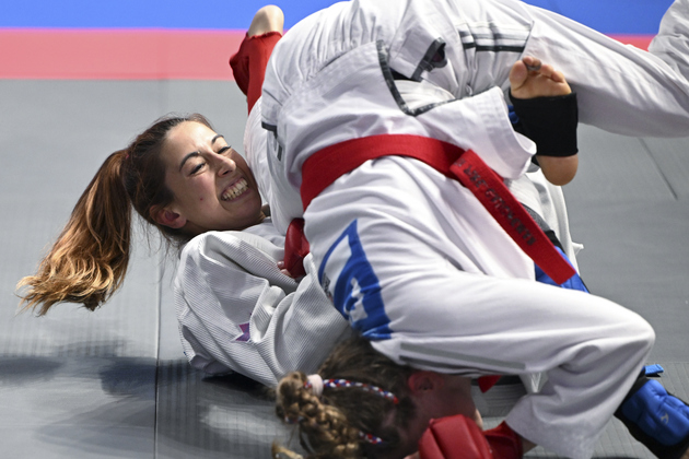 (SP) CHINA-CHENGDU-THE WORLD GAMES 2025-JU-JITSU-WOMEN'S -52KG FIGHTING-FINALS (CN)
