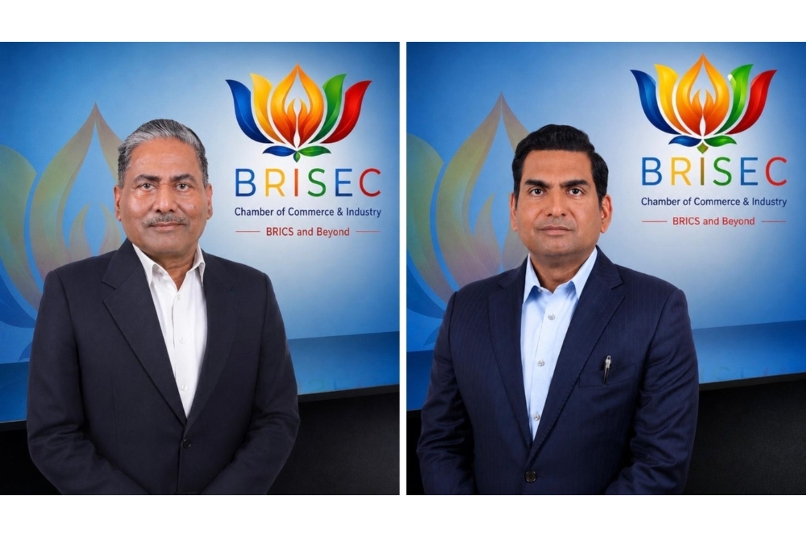 BRISEC Chamber of Commerce and Industry (BRISEC CCI) appoints Mr. Ashok Kumar Singh as Co-Chairman and Mr. Anand Anu as Vice Chairman