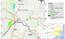 Mapa com projetos de lítio da Armada Metals em MG/Reprodução