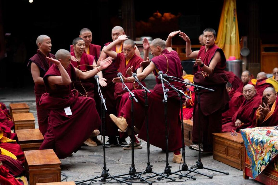 13 monks receive doctorate-equivalent degrees in Tibetan Buddhism
