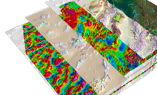 Fundamental geological data layers of gravity, multi-spectral satellite, magnetics surface geology and geochemistry captured at scale. Image: Viridien