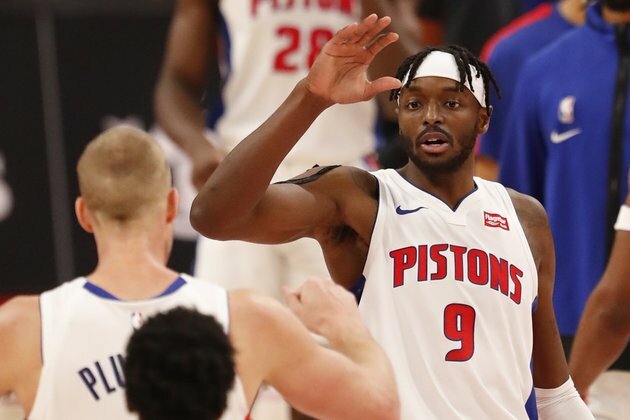 Jerami Grant, Pistons look to complete sweep of Heat