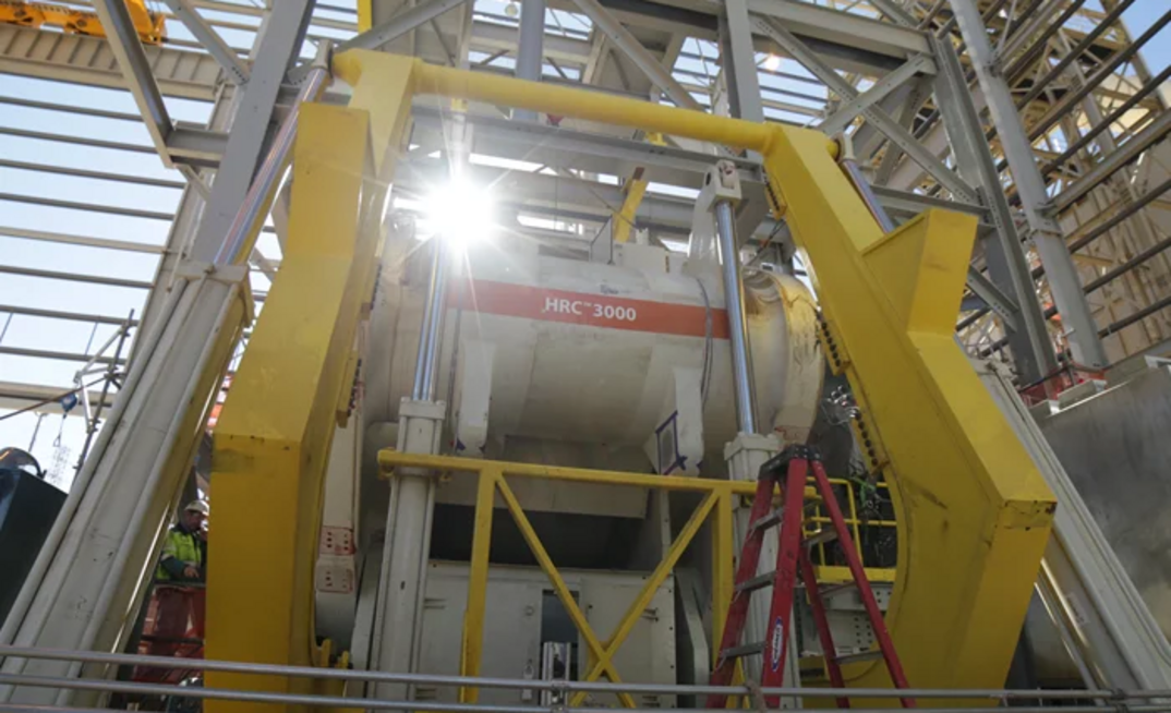 Metso brochure featuring HRC 3000.