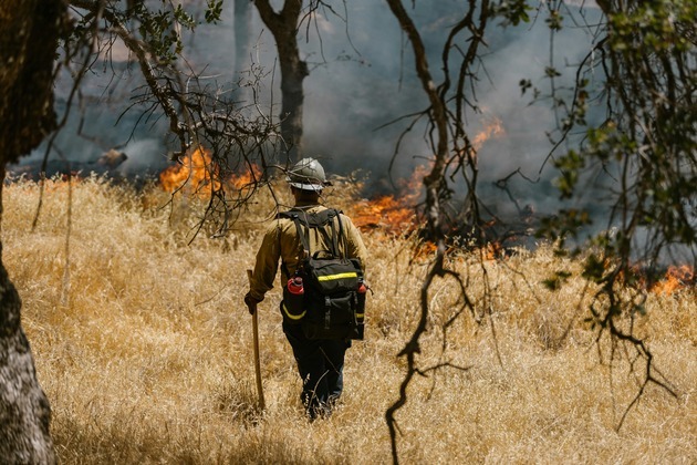 Villagers use buckets as wildfires rage across Spain and Portugal