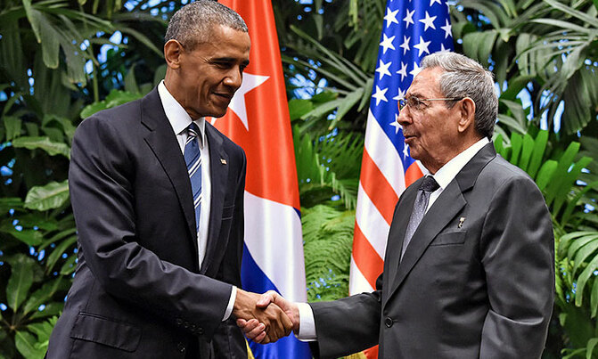 Obama, Castro hail 'new day' for US-Cuba relations Obama, Castro hail 'new day' for US-Cuba relations