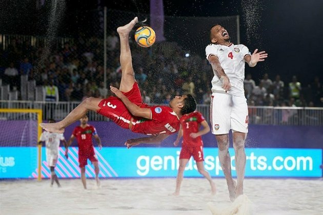 Iran Beach Soccer Defeats Oman in Friendly