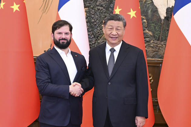 CHINA-BEIJING-XI JINPING-CHILEAN PRESIDENT-MEETING (CN)