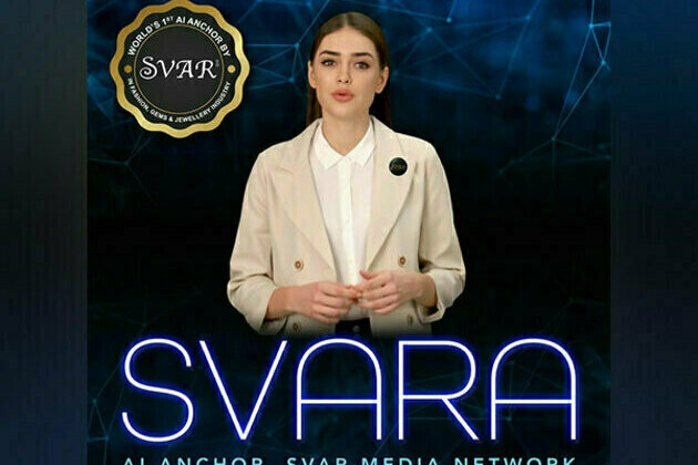 SVAR Media creates history, launches the world's first AI Anchor in the Fashion, Gems and Jewellery industry