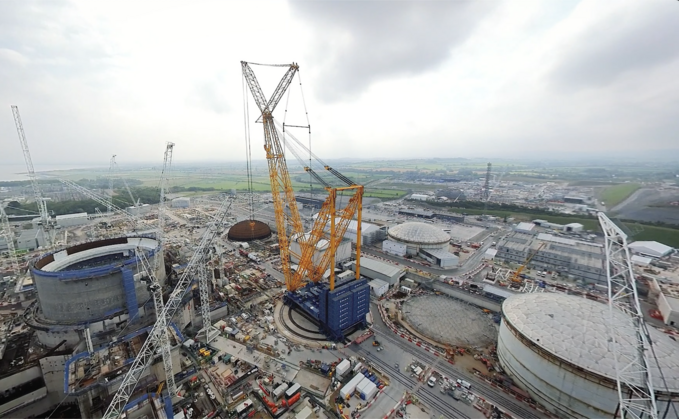 Hinkley Point C is currently under construction in Somerset | Credit: EDF