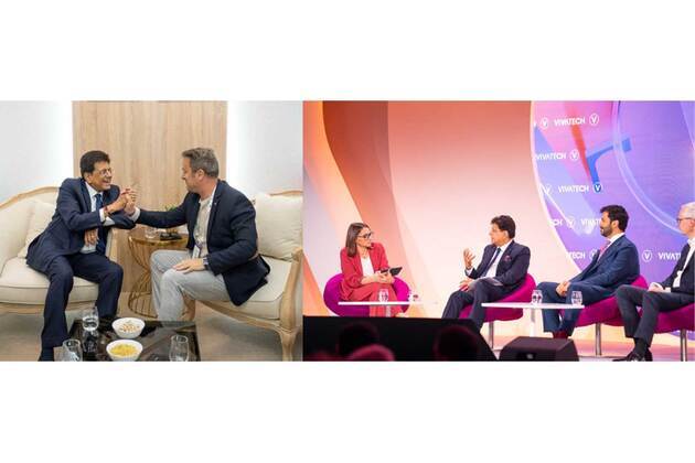 Piyush Goyal meets Luxembourg Deputy Prime Minister; Highlights India's strides in AI at Viva Tech 2026