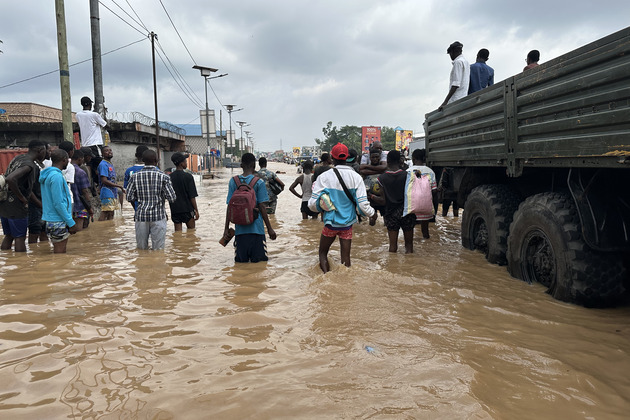 (SpotNews)DR CONGO-KINSHASA-FLOOD-AFTERMATH