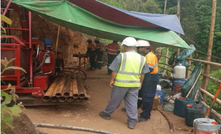  Drilling at the Yegon Ridge project in Myanmar continues.