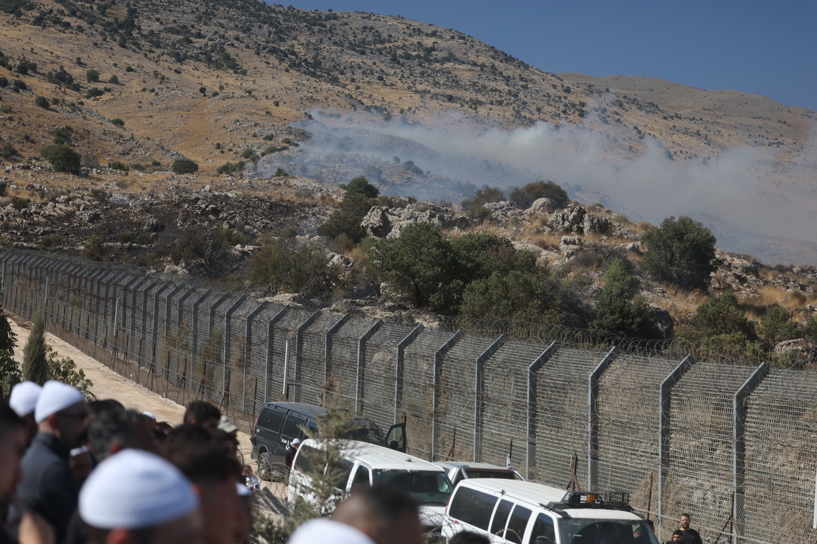 MIDEAST-GOLAN HEIGHTS-ISRAELI TROOPS-DRUZE PEOPLE
