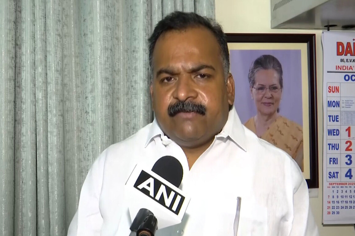 Umpire is now compromised: Congress leader Manickam Tagore criticises EC ahead of Bihar polls