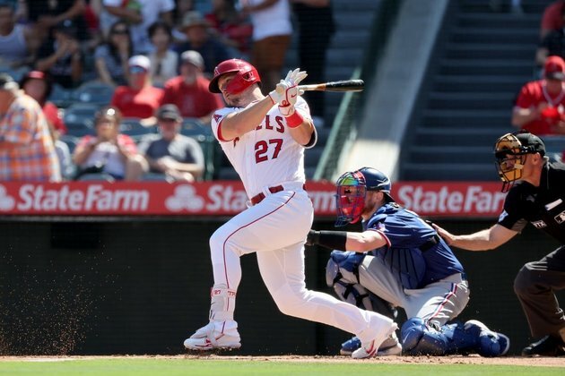 Behind Mike Trout, Angels look to keep rolling vs. A's